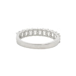 Semi-Eternity Emerald Cut Ring 70960