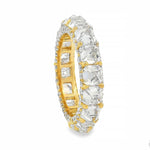 Upside Down Asscher Diamond Eternity Band 70826 - Image 2