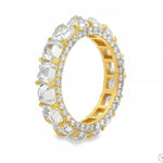 Upside Down Asscher Diamond Eternity Band 70826 - Image 3