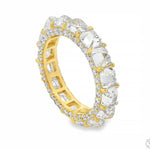 Upside Down Asscher Diamond Eternity Band 70826 - Image 5