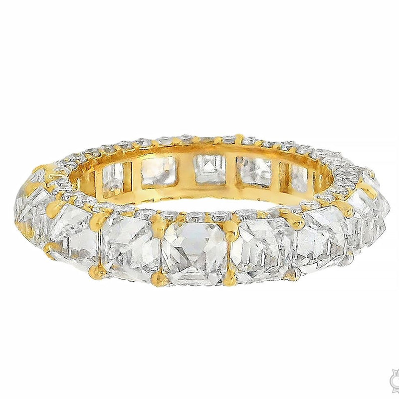 Upside Down Asscher Diamond Eternity Band 70826 - Image 1