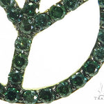 Upside Down Peace Diamond Pendant 40932 - Image 3