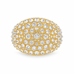 Upside Down Natural Diamond Ring 71811