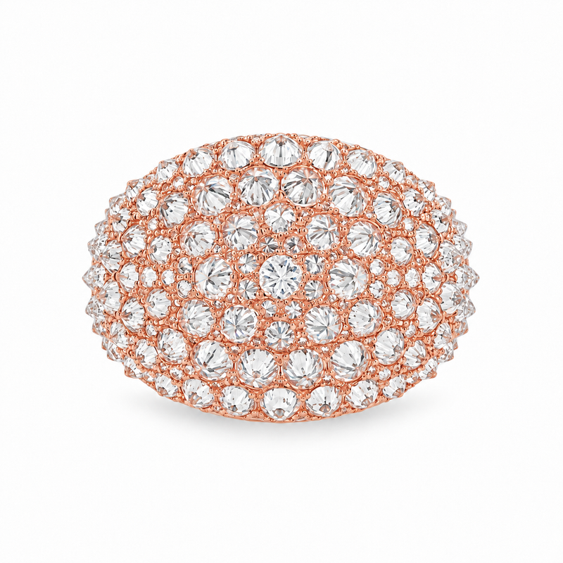 Upside Down Natural Diamond Ring 71811