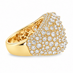 Upside Down Natural Diamond Ring 71811