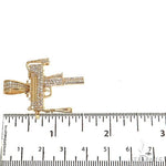 Uzi submachine Gun Diamond Pendant 68881 - Image 6