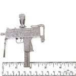 Uzi submachine Gun Diamond Pendant 69001 - Image 5