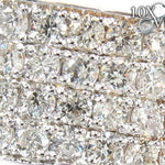 4 Row Icy Ring 25104 - Image 3