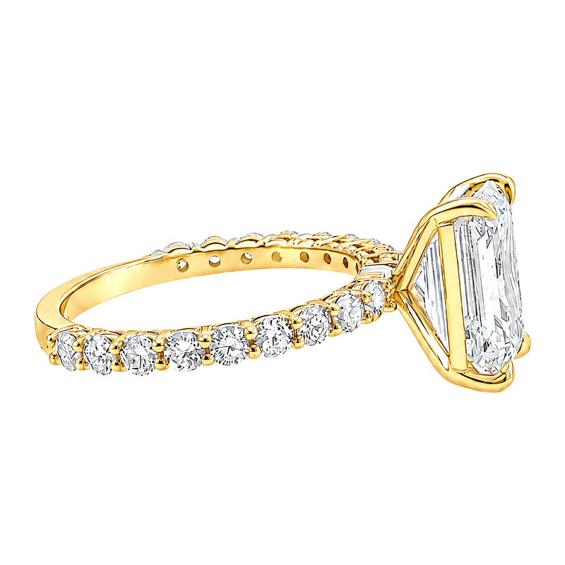 14K Gold Veronica Lab-Grown Diamond Engagement Ring, photo 6 of 10
