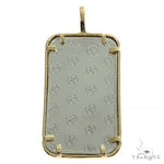 Greek Motif Dog Tag Pendant with 1 Ounce Platinum 999,5 Switzerland Bar 66411 - Image 3