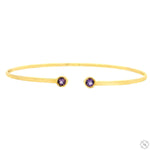 Violet Light Open Bangle 70606 - Image 1