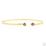 Violet Light Open Bangle 70606 - Image 2