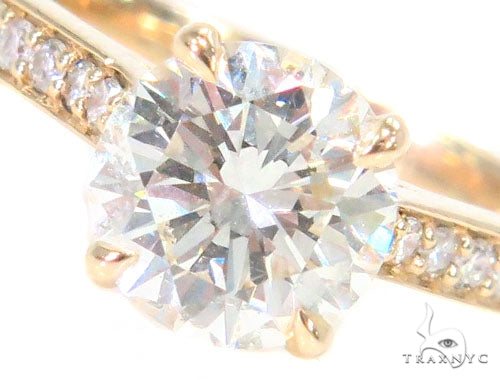 Prong Diamond Engagement Ring 44527 - Image 3