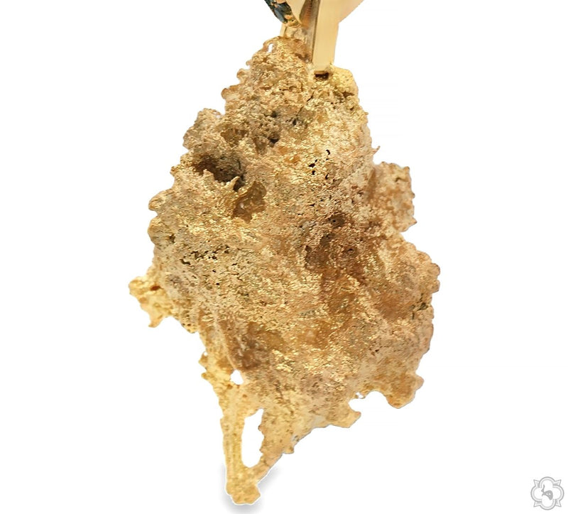 18K Gold Weed Bud pendant #2, photo 6 of 9