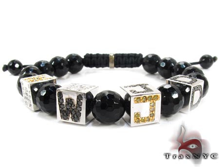 WWJD (What would Jesus do) Diamond Bracelet 28003 - Image 1