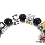 WWJD (What would Jesus do) Diamond Bracelet 28003 - Image 4