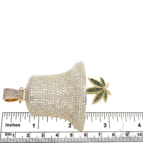 Weed Leaf Bell Pendant 67163 - Image 9