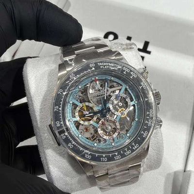 Rolex Cosmograph Daytona La Montoya 40mm | Platinum | Skeleton Ice Blue Dial | 116506 | 71356
