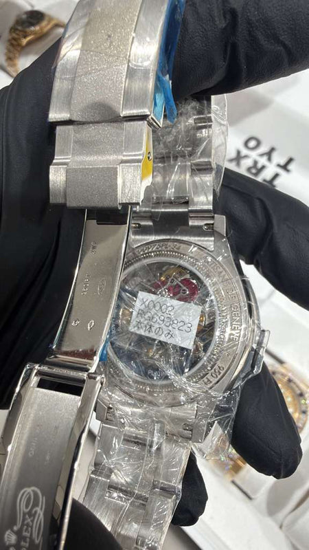 Rolex Cosmograph Daytona La Montoya 40mm | Platinum | Skeleton Ice Blue Dial | 116506 | 71356