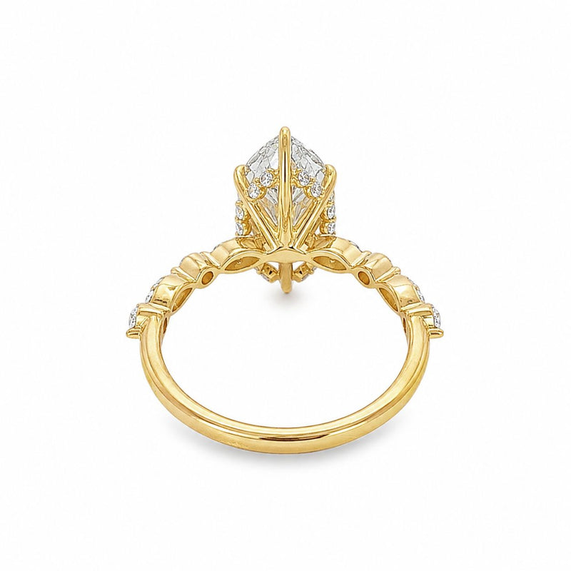 Marquise Diamond Engagement Ring 3 CT 71345