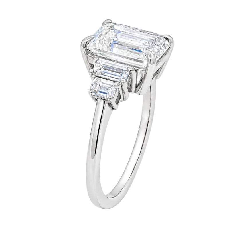 Clara Emerald Engagement Ring 70982