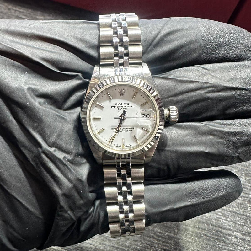 Rolex DateJust 26mm | Stainless Steel | White Dial | 69174