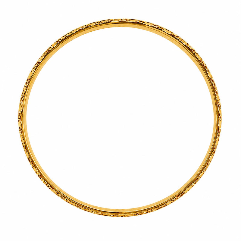 21K Golden Treasury Bangle 71469