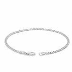 .925 Silver Miami Cuban Bracelet 2.5mm 71459