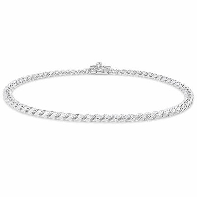 .925 Silver Miami Cuban Bracelet 4.9mm 71458