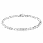 .925 Silver Miami Cuban Bracelet 6.7mm 71457