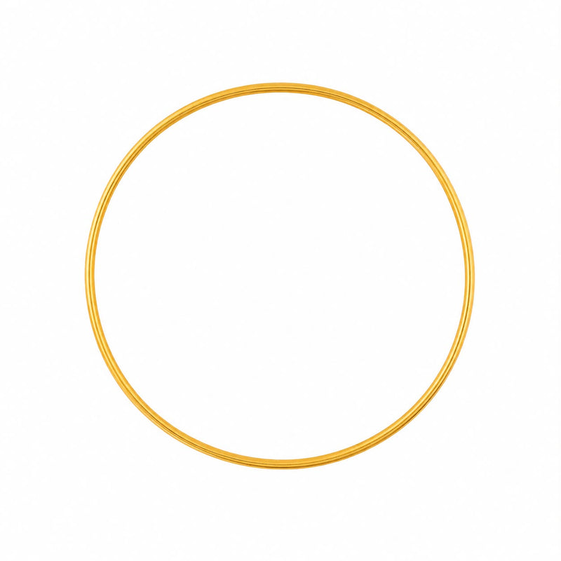 21K Gold Royal Slim Bangle 71471