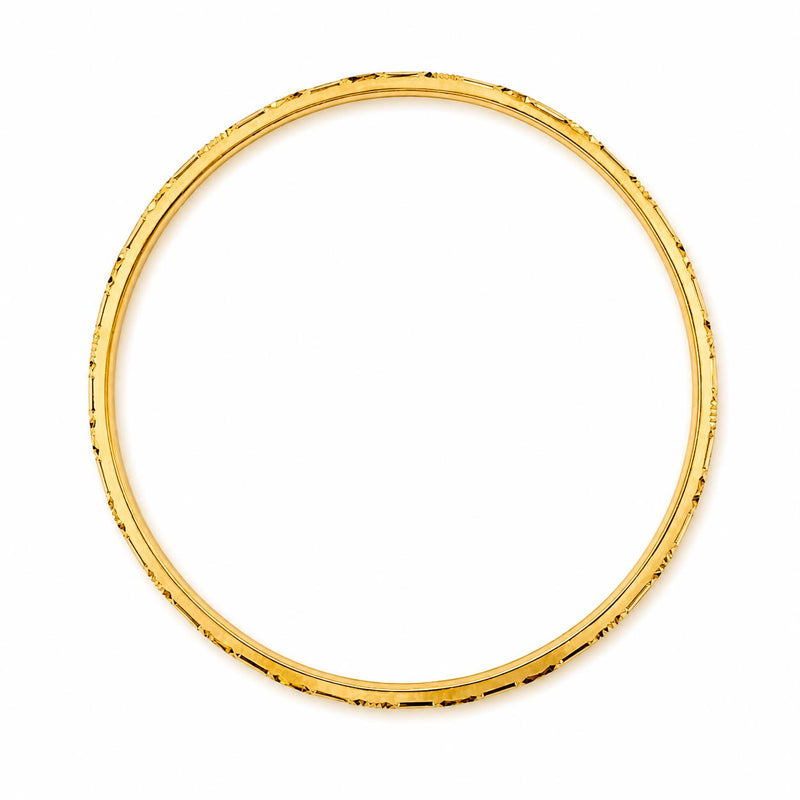 21K Golden Prestige Bangle 71473