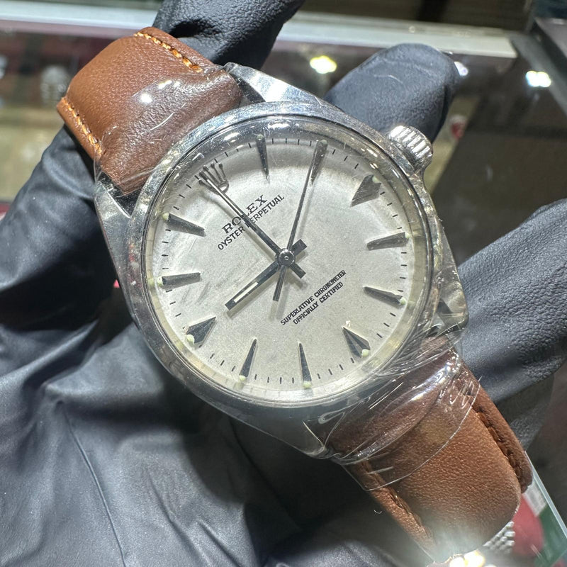 Rolex Vintage 28mm | Oystersteel | Silver Dial |