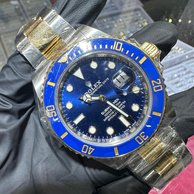 2022 Rolex Submariner 41mm | Two Tone Yellow Gold | "Bluesy" | REF: 126613LB