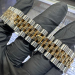 Rolex DateJust 36mm | Two Tone Yellow Gold | Diamond Computer Dial | REF: 116233
