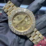 1993 Rolex Day-Date 36mm | 18K Yellow Gold | Champagne Diamond Dial | REF: 18238