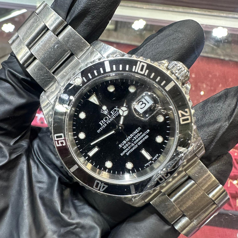 Rolex Submariner Date 40mm | Stainless Steel | Black Dial | REF: 16610
