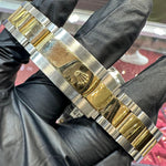 2012 Rolex Datejust 41mm | Two-Tone Stainless Steel and 18K Yellow Gold | Black Roman Dial | REF: 116333