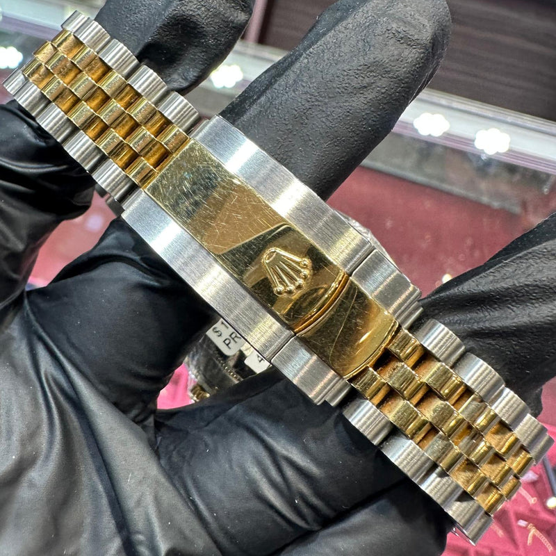2023 Rolex Datejust 41mm | Two-Tone Stainless Steel and 18K Yellow Gold | White Stick Dial | REF: 126333