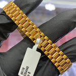 1991 Rolex Lady Datejust 26mm | 18K Yellow Gold | Champagne Diamond Dial | REF: 69178