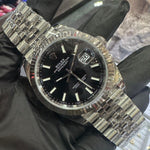 2023 Rolex Datejust 41mm | Stainless Steel | Black Stick Dial