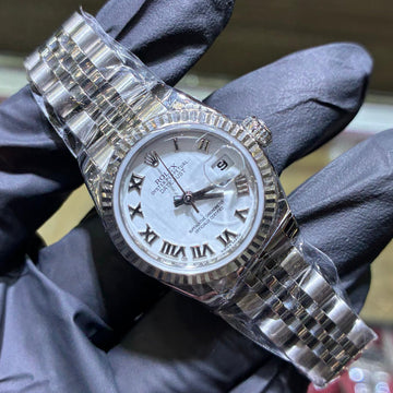 2015 Rolex Lady-Datejust 26mm | Oystersteel | White Roman Dial