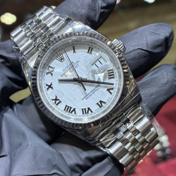 Rolex Datejust 36mm | Oystersteel | White Roman Dial