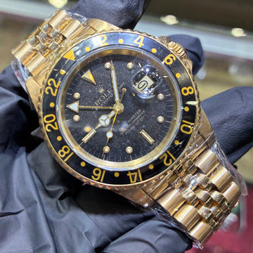 Rolex GMT-Master 40mm | 18K Yellow Gold | Black Dial