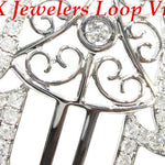 White Gold Hamsa Diamond Pendant 25012 - Image 3