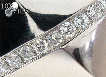 White Gold Pave Prong Diamond Ring 22610 - Image 3