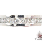 White Gold Round Cut Channel Diamond Ring 24969 - Image 2