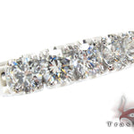 White Gold Round Cut Prong Diamond Anniversary Ring 23462 - Image 1