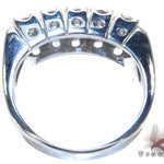 White Gold Round Cut Prong Diamond Anniversary Ring 23462 - Image 7