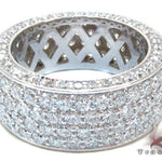 White Gold Round Cut Prong Diamond Ring 22982 - Image 4